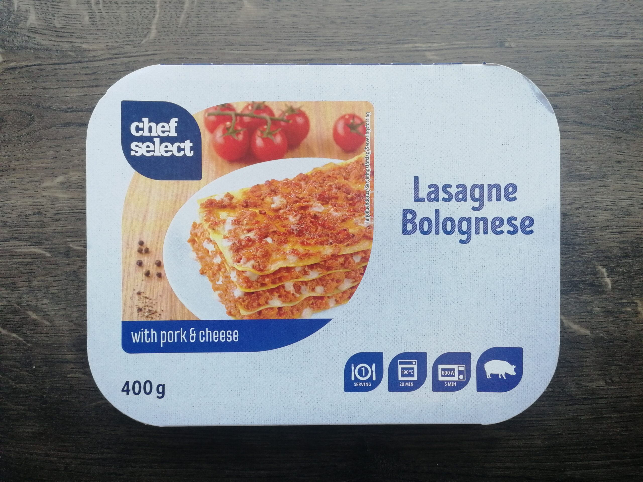Chef Select's Lasagne fra Lidl - Bedre end sin storebror! - Færdigretten
